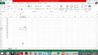 Calculating mean and standard deviation in Ms Excel