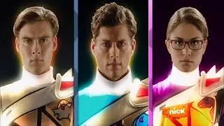 Power Rangers Dino Super Charge - Graphite, Aqua, and Purple Rangers Morph | Power Rangers Official