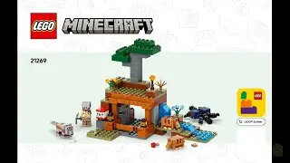 LEGO Minecraft 21269 - Complete The Armadillo Mine Expedition Instructions! (Step-by-Step Guide)