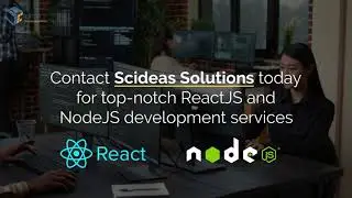 React.js & Node.js Development Services | Scideas Solutions #ReactjsDevelopment #NodejsDevelopment