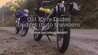 Yamaha SR 125 and Carpathian mountains trip 2014