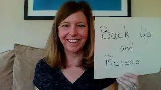 Reading Strategies Series   Back Up and Reread