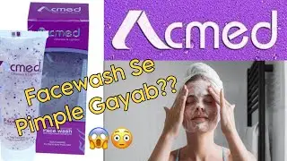 Acmed Gentle Pimple Care Face Wash Review & Demo || Beauty Hut