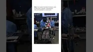 Italian Dental Team's Heartfelt Post-Surgery Moment