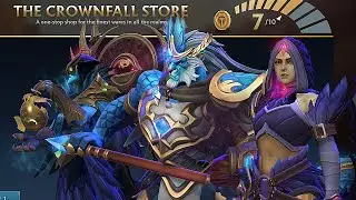 CROWNFALL TREASURE III SNEAK PEEK 2024 #dota2