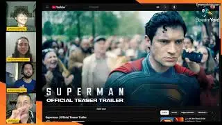 React do Trailer de SUPERMAN | Olhem para Cima!