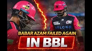 Babar Azam Fails Again in BBL 😱 | 1 Run off 7 Balls vs Brisbane Heat