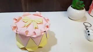 Origami Paper Cake 🎂 Cute DIY Birthday Gift Idea
