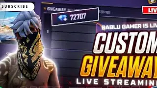 BABLU_GAMER_IS_LIVE is live! DIAMOND GIVE AWAY ROAD TO 2K SUBSCRIBE ❤️