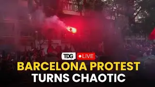 Barcelona Protest LIVE: Clashes Erupt in Barcelona as Pro-Palestinian Protesters Face Police