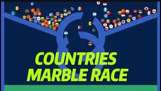 COUNTRY MARBLE RACE EPISODE 82 || MARBLE RACE elimination mode || Game online || Marble race 2024