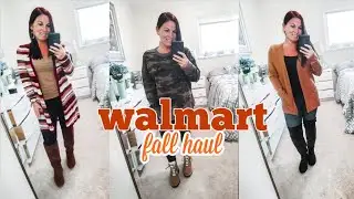 *HUGE* WALMART FALL TRY-ON HAUL: PT. 1 | FALL FASHION | FALL CLOTHING HAUL | #WalmartHaul