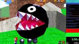 Super Mario 64 speedrun 70 stars