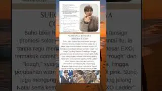 Suho Spill Rencana Comeback EXO? #kpop #idol #exo #suho #comeback #shorts