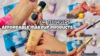 Affordable makeup products for teenagers ❤️ | makeup under budget in pakistan 