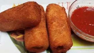 10 minute easy potato bread roll / veg roll in tamil
