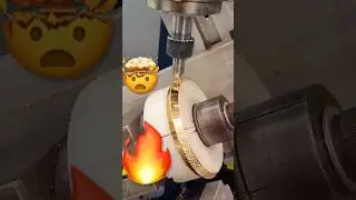 🤯. punjabi Gold kada / cnc bangles machine / #goldbangles #newjewellery #sunildesigner #cncmachine