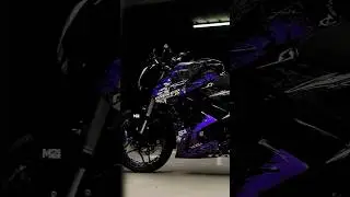 NS 200 MODIFICATION‼️pulsar ns 200 modified wrapping💥motor huber #ns200 #shorts #modified #wrapping