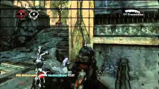 RiSk Bonecrusha  Gears of War 3 Shotgun Montage ( The Ghost Inside - Dark Horse )