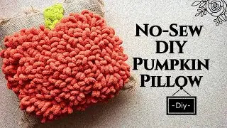 DIY No-Sew Fall Pillow | Easy Autumn Home Decor Craft