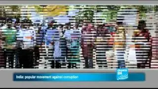 Tensions in Egypt and anti-corruption movement in India