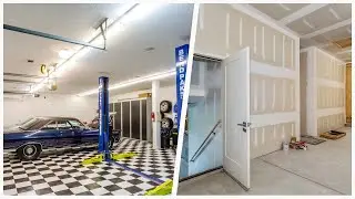 75 Beautiful Beige Three-Car Garage Design Ideas #19 🤎