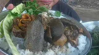 Pork innards Eating show #asmr #mukbang #naga mukbang #trending #northeast India #Nagaland 