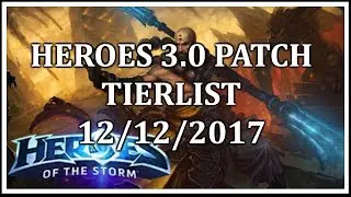 McIntyre - Heroes 3.0 Patch Tier List - 12/12/2017