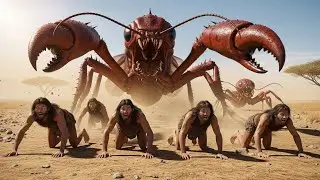 A Million Years Ago: The Terrifying Battle Between Man and Giant Insects