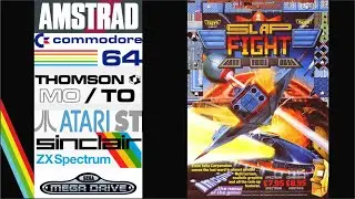 COMPARATIVA SLAP FIGHT Spectrum Amstrad C64 Thomson Atari St MegaDrive Gx4000 Nostalgia Comentarios