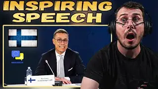 Эмоциональная речь Александра Стабба об Украине! 🇫🇮🇺🇦 Моя реакция