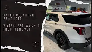 Adam's Waterless Wash and Gyeon Iron Remover (1080p) Car Care!