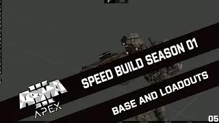 ► ARMA 3 SPEEDBUILD ⚡ ◄ EDEN EDITOR S01E05: BASE AND LOADOUTS [2019] [RESHMANN/DESERT MAP]