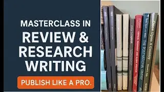 Master class in review and research writing and its publication process