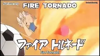 teknik milik gouenji fire tornado #inazumaeleven