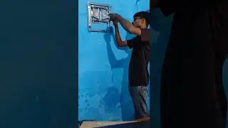 LG 55 inch TV install in Bhim Nagar, Supaul - #ehsan