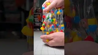 Sticky Cubes in Clear Goo