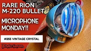 Best Blues Harmonica Microphones | Rare Rion Bullet Microphone Harp Mic - Microphone Monday 255