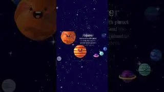 the solar system by Canva/النظام الشمسي بلستخدام كانفا #creativelearning #كانفا #canvaforkids