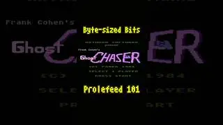 Ghost Chaser (Atari 8-Bit) &mdash; биты размером в байт #atari800 #atari400 #atari #halloween