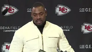 Chiefs defensive tackle Chris Jones talks to reporters about 16-13 loss to Chargers