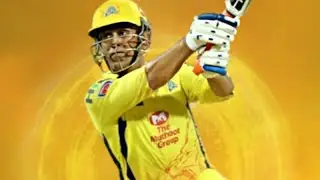 Mahi Ms dhoni batting 