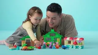 Peppa Gris i bestefars hage! 🌻 LEGO DUPLO Lek & Moro 🐷