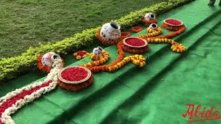 ABIDS Events - Haldi Setup - Private Residential Colony, Mysore