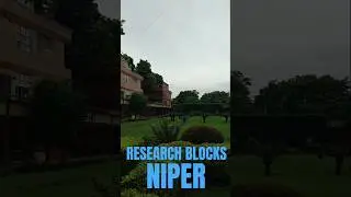 NIPER MOHALI RESEARCH BLOCKS AREA | CLASSROOM AREA #shorts #niper #shortvideo