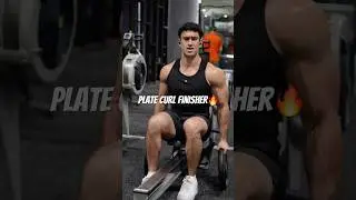 Grow your arms with this plate curl finisher 💪🔥(SAVE FOR LATER)