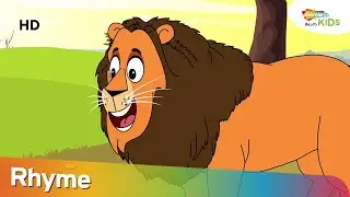 Magnificent Lion  Rhyme in Telugu | Rhyme For Children | Shemaroo Kids Telugu