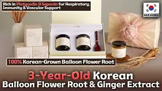 Balloon Flower Root Extract&ndash;Korean Direct Cultivation Ensuring Raw Material Stability&Quality