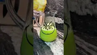 Easy Grinch Punch!💚 #grinch #grinchpunch