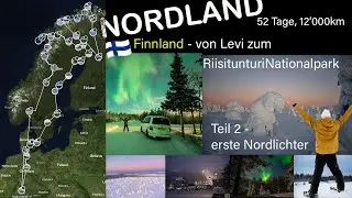 Nordland - 52d mit dem Bulli gen Norden -  jetzt geht's richtig los. Erste Nordlichter & Schnee - #2